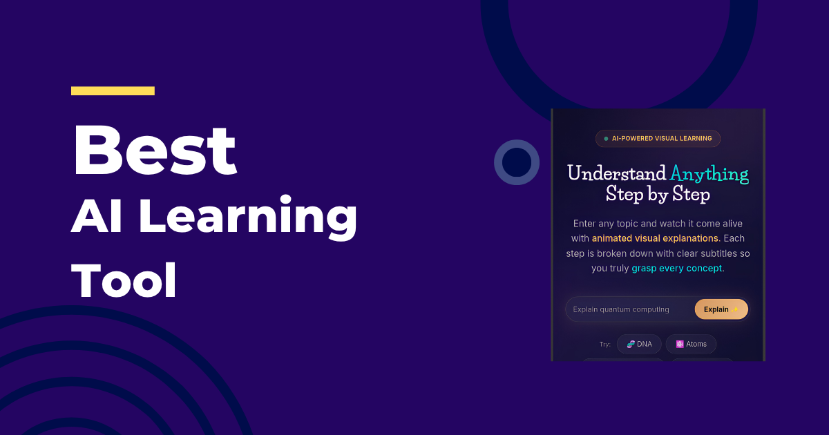 Best AI Learning Tool